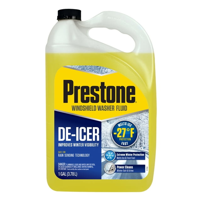Prestone DeIcer Windshield Washer Fluid, 27 Degrees