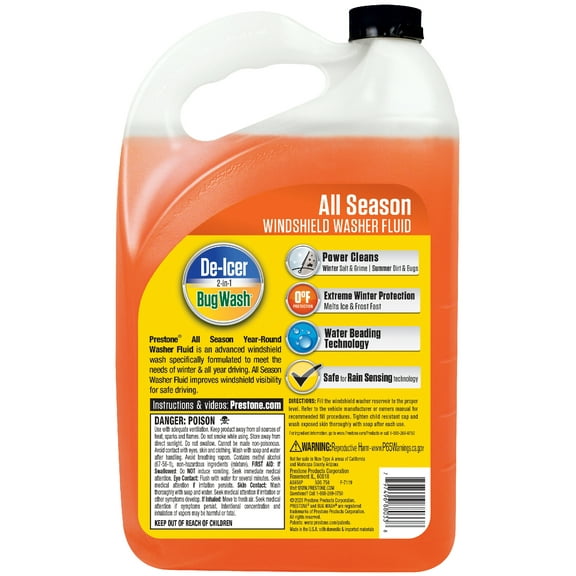 Prestone Deluxe Windshield Washer Fluid