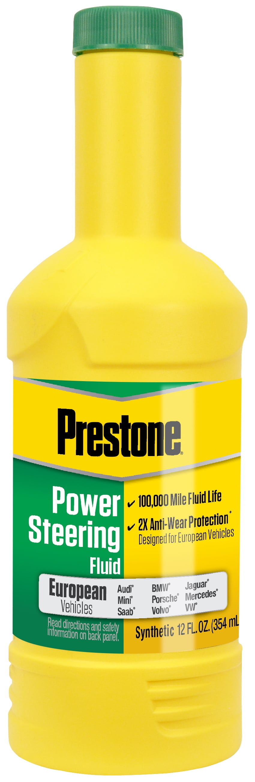 Prestone European Power Steering Fluid, 12 fl oz