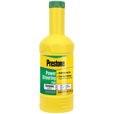 Prestone Full Synthetic Power Steering Fluid for European Vehicles, 12 fl oz