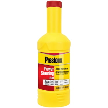 Prestone Full Synthetic Power Steering Fluid for Asian Vehicles 12 fl oz