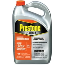 Prestone Platinum American Orange Antifreeze & Coolant Prediluted 50/50 1 Gallon