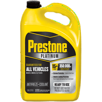 Prestone Platinum Extreme Protection Antifreeze & Coolant 15 Years or 350,000 Miles, 1 gal Jug