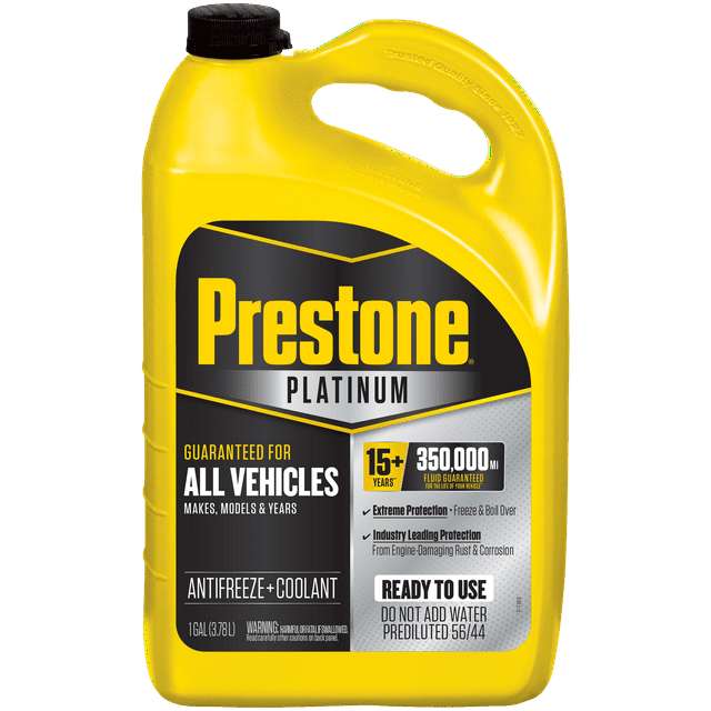 Prestone Platinum Universal Extended Life Antifreeze Coolant; 15yr/350k
