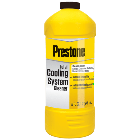 Prestone All Manufacturers Total Cooling System Cleaner for use in Cars and Trucks - 32 oz