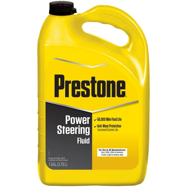 Prestone Universal Power Steering Fluid 1 gal AntiWear, 50,000 mile