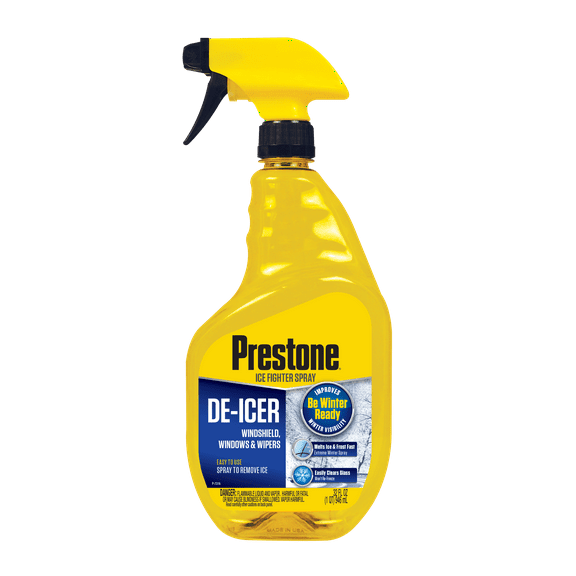 Prestone® Windshield , Windows & Wipers Trigger De-Icer Spray, 32 oz