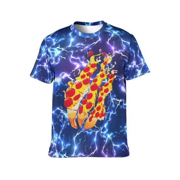 Prestonplayz 3d Print Graphic T Shirt Short Sleeve Summer T-Shirt Novelty Casual Tee For Men Women Teen L
