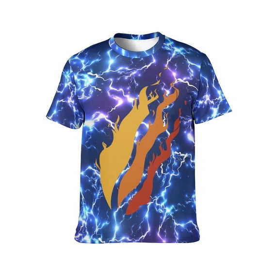 Prestonplayz 3d Print Graphic T Shirt Short Sleeve Summer T-Shirt Novelty Casual Tee For Men Women Teen S