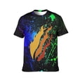 thumbnail image 1 of Prestonplayz 3d Print Graphic T Shirt Short Sleeve Summer T-Shirt Novelty Casual Tee For Men Women Teen S, 1 of 8