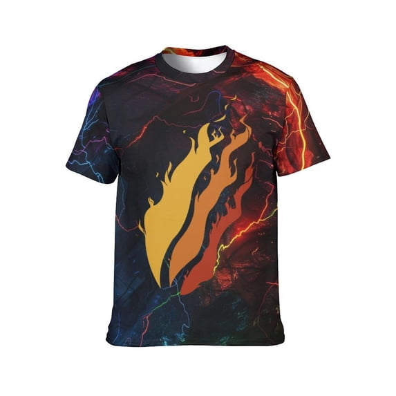 Prestonplayz 3d Print Graphic T Shirt Short Sleeve Summer T-Shirt Novelty Casual Tee For Men Women Teen S