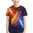 thumbnail image 1 of Prestonplayz Boys Girls T Shirt Kids Short Sleeve Crewneck 3d Printed Graphic Shirts For Kids Youth Large, 1 of 7
