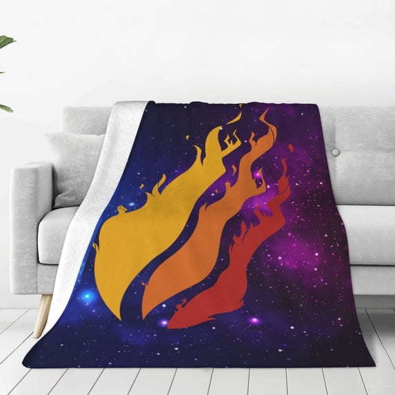 Prestonplayz Fleece Throw Blankets, Super Soft Flannel Cozy Blankets for Adults, Washable Lightweight Blanket for Couch Sofa Bed Office, Warm Plush Blankets