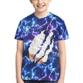 thumbnail image 1 of Prestonplayz Ice Cream Boys Girls T Shirt Kids Short Sleeve Crewneck 3d Printed Graphic Shirts For Kids Youth Large, 1 of 7