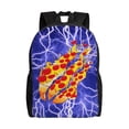 thumbnail image 1 of Prestonplayz Pizza Backpack 3D Print Lightweight Bookbag Casual Sport Daypack Travel Bag Laptop, 1 of 8