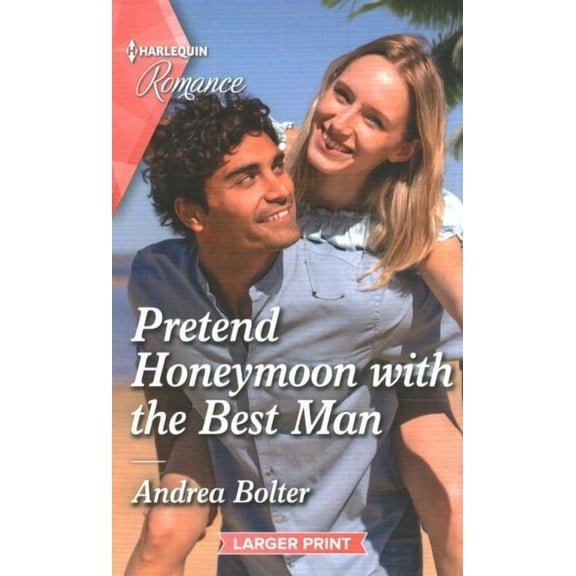 Pretend Honeymoon with the Best Man (Paperback)(Large Print)