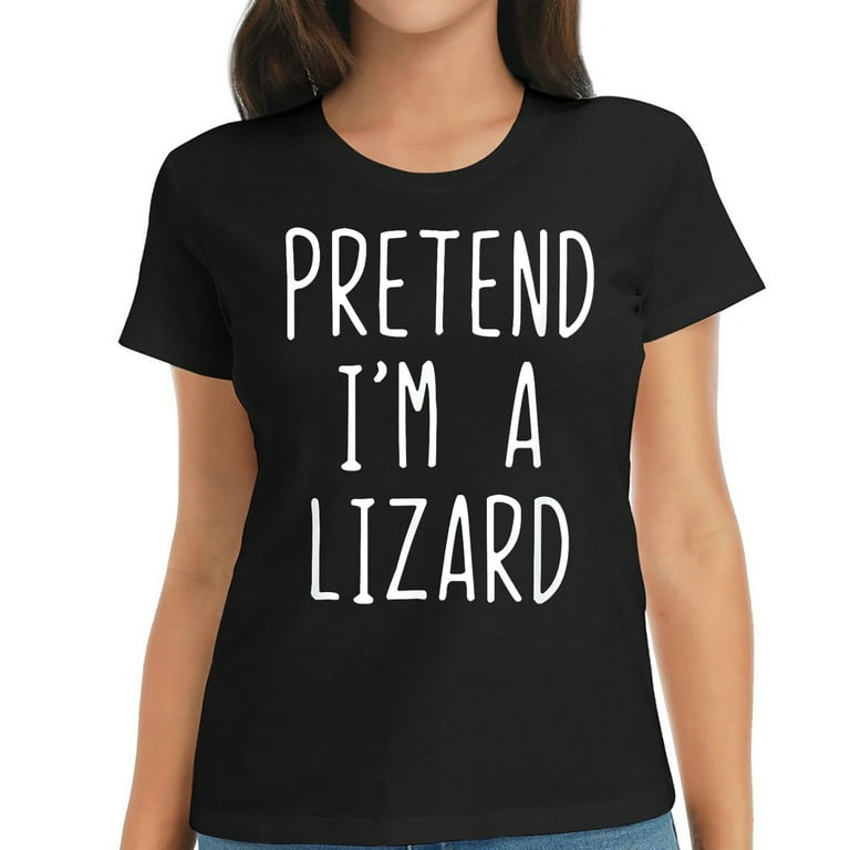 Pretend I'm A Lizard Lazy Halloween Costume Gift T-Shirt Pretend I'm A Lizard Lazy Halloween Costume Gift T-Shirt