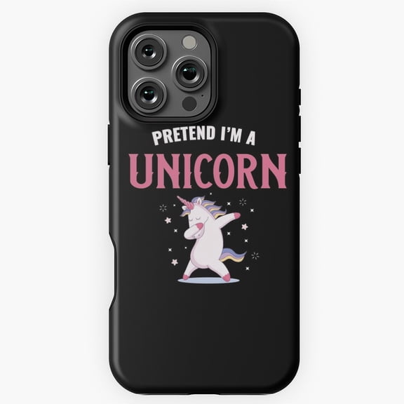 Pretend I m A Unicorn Lazy Halloween Costume Phone Case for iPhone 16 15 14 13 12 11 Pro Max M5910539