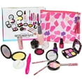 thumbnail image 1 of GLUAAE Pretend Kids Cosmetic Toys Kit for Girls Toddlers Makeup Play Set with Cosmetics Bag, 1 of 8