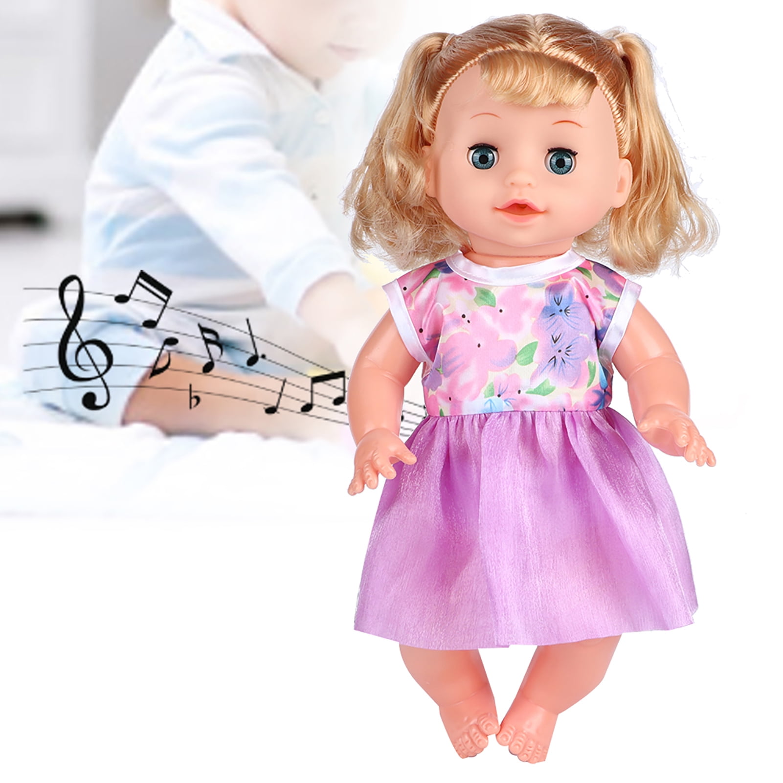 Pretend Play Body Doll Toy, Cute Talking Toys Baby Doll Toy For Above 3