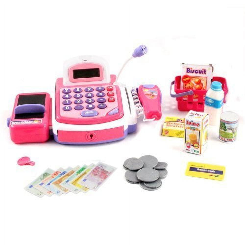 Pink cash sale register toy