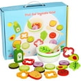 Pretend Play Kitchen Accessories, Kitchen Toys Set for Kids, 21 Pcs Toy
