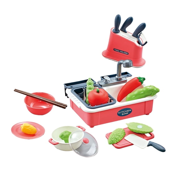 Pretend Play Kitchen Toy Set,Smooth Safe Simulated Simulation Vegetable for Indoor Family Game Birthday Gift