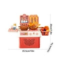 thumbnail image 1 of Pretend Play Mini Kitchen Set for Kids, Interactive Little Chef Cooking Role Play Toy, Top Christmas Birthday Holiday Gift, Educational Fine Motor Learning Toy for Toddler Boys Girls Ages 3+, 1 of 6