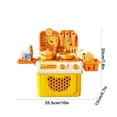 thumbnail image 1 of Pretend Play Mini Kitchen Set for Kids, Interactive Little Chef Cooking Role Play Toy, Top Christmas Birthday Holiday Gift, Educational Fine Motor Learning Toy for Toddler Boys Girls Ages 3+, 1 of 7