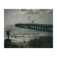 thumbnail image 1 of Pretend We Once Were Beautiful - Palm Beach Florida Photography Seascape Boardwalk Ocean Beach Coast Vintage Unframed Wall Art Print 11 x 14 inches, 1 of 6