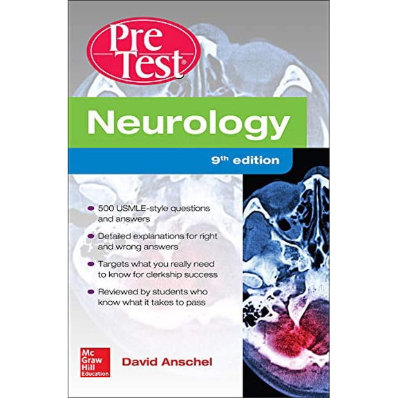 Pre-Owned Neurology PreTest, Ninth Edition (Paperback) 9781259586910