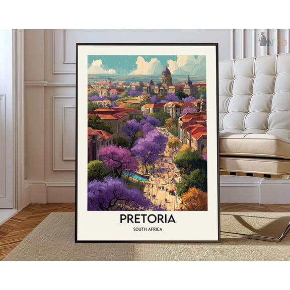 Pretoria South Africa Capital Poster Unframed Paper Print