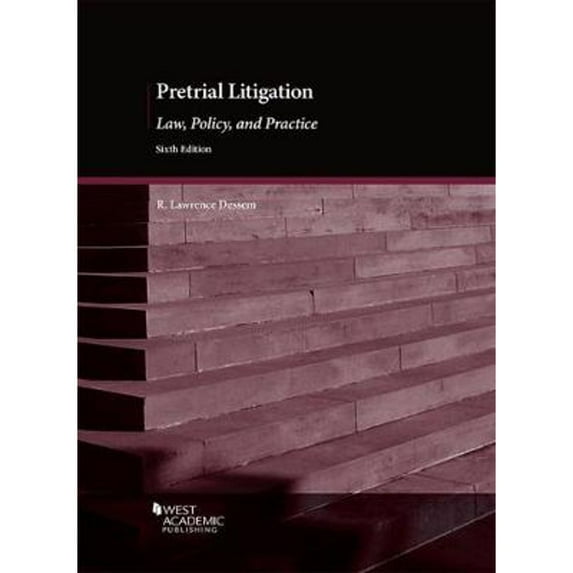 Pre-Owned Pretrial Litigation, Law, Policy and Practice (Coursebook) Paperback