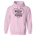 thumbnail image 1 of Prettiest Girl in the Morgue Hoodie Sweatshirt Unisex Small Pink, 1 of 5
