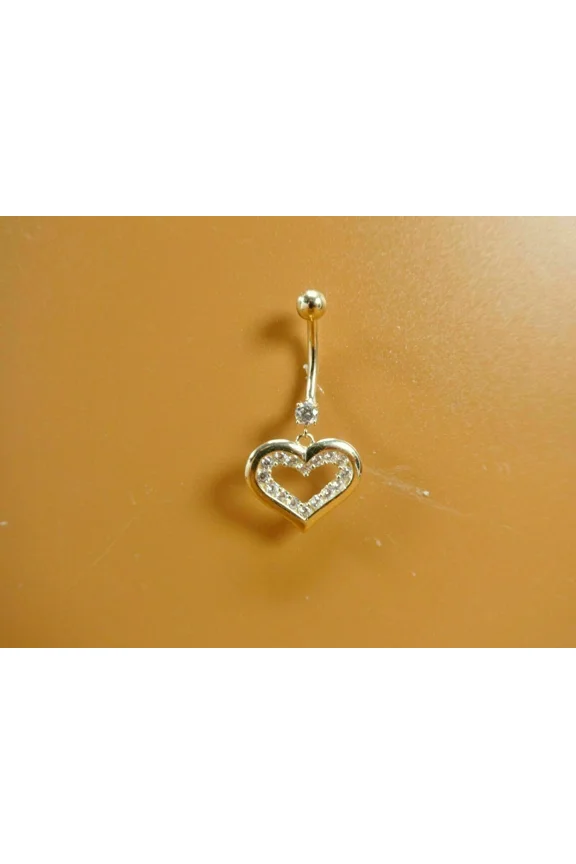 Pretty 2Ct Oval Cut Simulated Opal Fire Diamond Women's Belly Button Ring 14K Yellow Gold Plated Silver