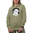 thumbnail image 1 of Pretty Anime Girl, Sand Hooded Sweatshirt or Hoodie, Large, 1 of 5