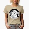 thumbnail image 1 of Pretty Anime Girl, Tan T-Shirt, Medium, 1 of 5