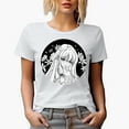 thumbnail image 1 of Pretty Anime Girl, White T-Shirt, Small, 1 of 5