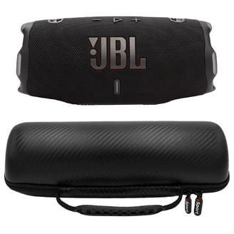 JBL Charge 4 Bluetooth Portable Speaker, Black and Blue
