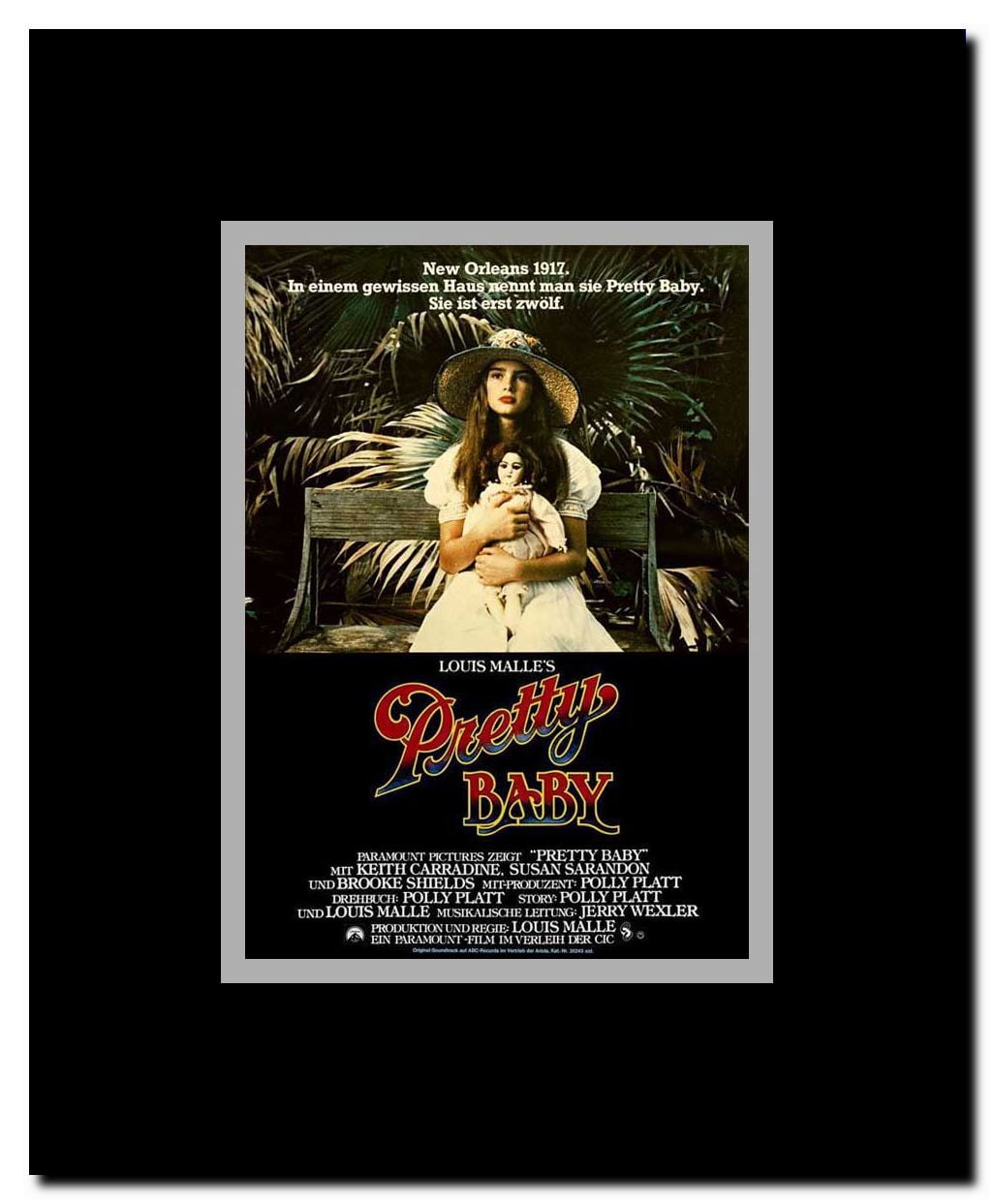 Pretty Baby Framed Movie Poster