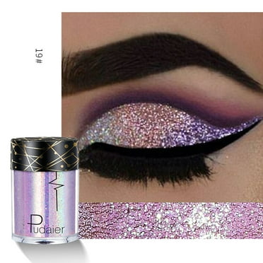 Pretty Beauty Makeup Makeup Eyeshadow Awwp Clear Out Stock! 1X Sequin Glitter 19 Multipurpose Shimmer Glitter Eye Shadow Powder Palette Matte Eyeshadow Cosmetic, Multi-Color