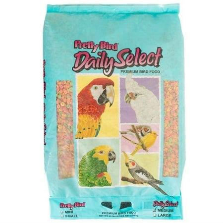 Pretty Bird Daily Select Premium Bird Food - Medium (20 lbs)