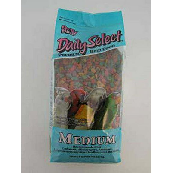 Pretty Bird International Bpb78117 Daily Select Premium Bird Food, Medium, 8-Pound
