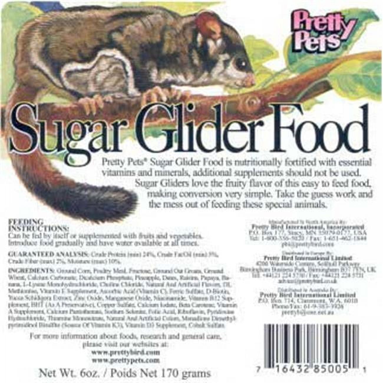 Sugar Glider Food 12oz