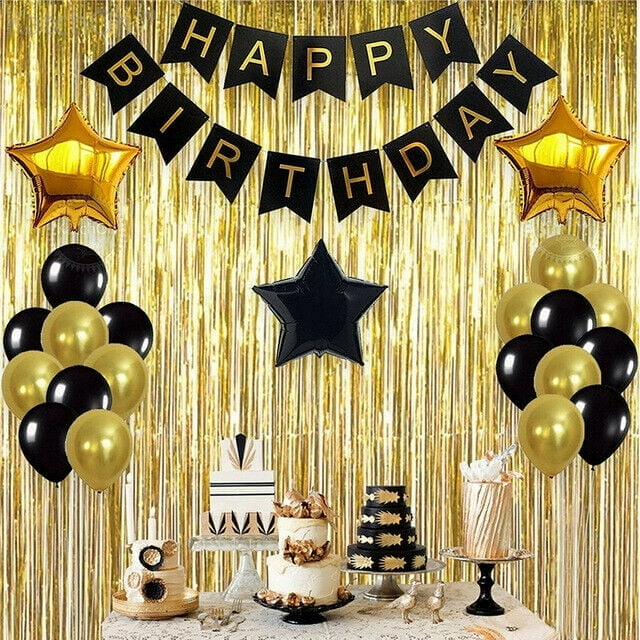 Pretty Birthday Party Decorations Multiple Style Set Supplies for Adult Children
