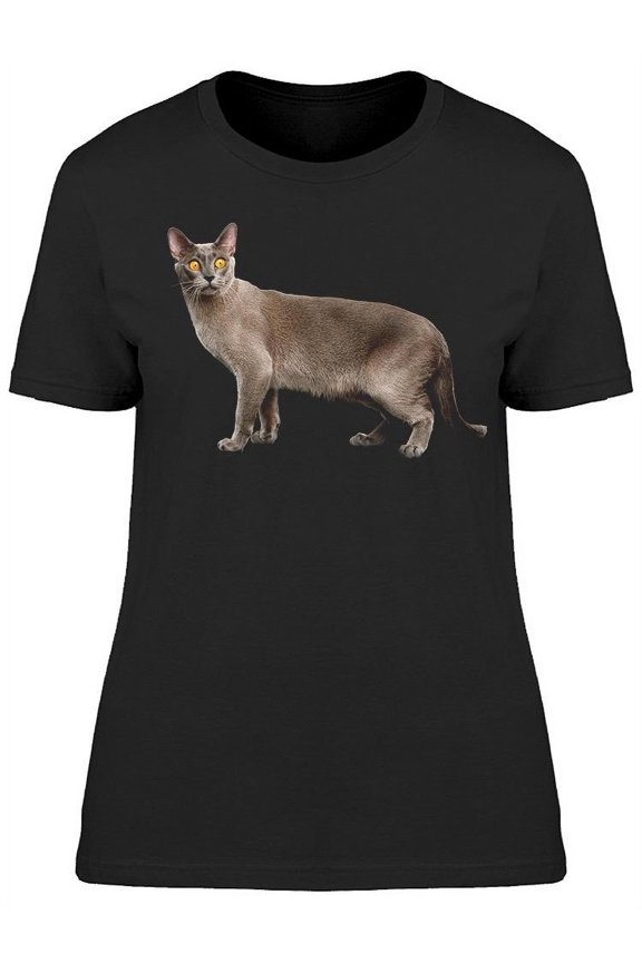 Pretty Cat On Side T-Shirt Women -Image by Shutterstock, Female x-Large