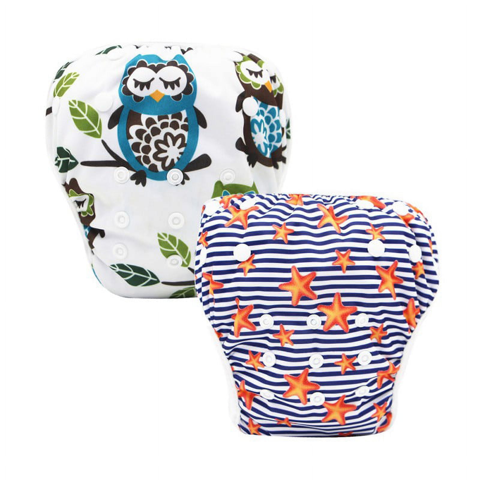 Pretty Comy Baby Infant Swim Nappies Reusable Newborn Swimwear Cute