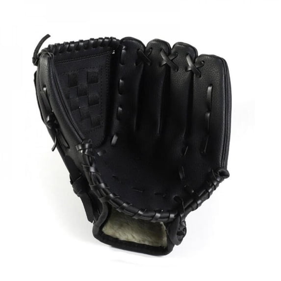 Pretty Comy Baseball Glove Softball Practice Equipment Size 10.5/11.5/12.5 Right Hand for Child Youth Adult Man Woman Train Three colors