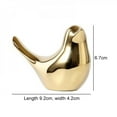 thumbnail image 1 of Pretty Comy Bird Statues Home Decor Modern Style Gold Decorative Ornaments For Living Room Bedroom Office Desktop Cabinets, 1 of 6