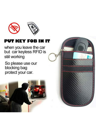 Olixar Car Key Signal Blocker Case/RFID Pouch - Car Keys Signal Blocker for Car Keyless Entry - Faraday Pouch - RFID & NFC Signal Blocking Wallet 